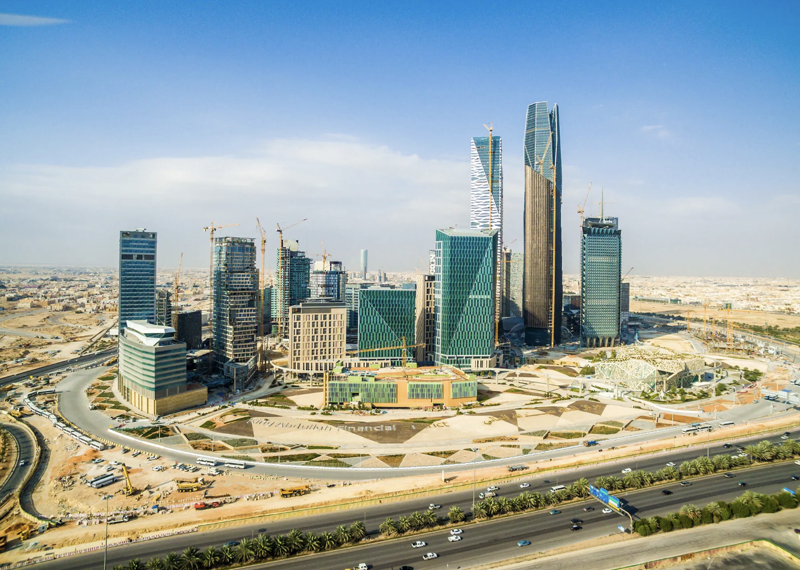 Một góc thủ đô Riyadh của Saudi Arabia vào năm 2016 - Ảnh: Bloomberg.