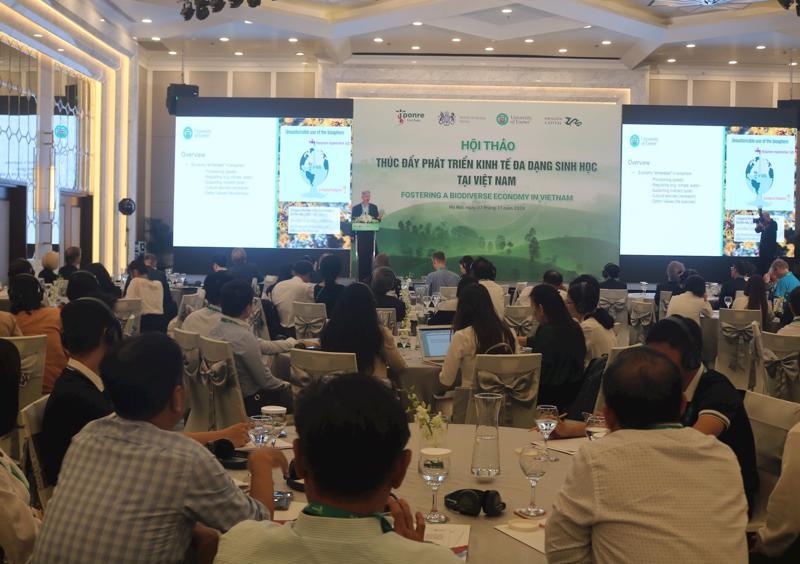 The seminar “Fostering a Biodiverse Economy in Vietnam”