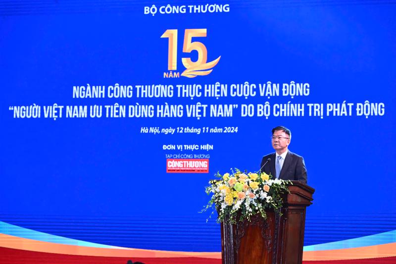 Phó Thủ tướng Chính phủ Lê Thành Long: "Cần tiếp tục tổ chức quán triệt, tuyên truyền sâu rộng về Cuộc vận động, nhằm khơi dậy tinh thần yêu nước". 