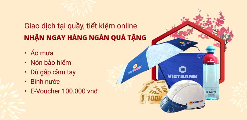 Hàng ngàn quà tặng tri ân khách hàng cuối năm từ Vietbank.