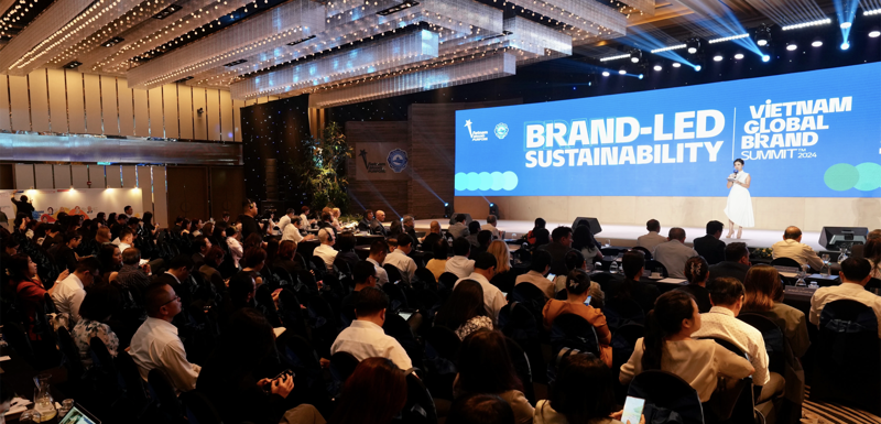 The first-ever Vietnam Global Brand Summit 2024 Brand-led Sustainability, held on November 22 by the Ho Chi Minh City Business Association (HUBA) and Vietnam Brand Purpose,