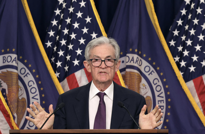 Chủ tịch Fed Jerome Powell trong cuộc họp ngày 18/12 - Ảnh: Reuters.