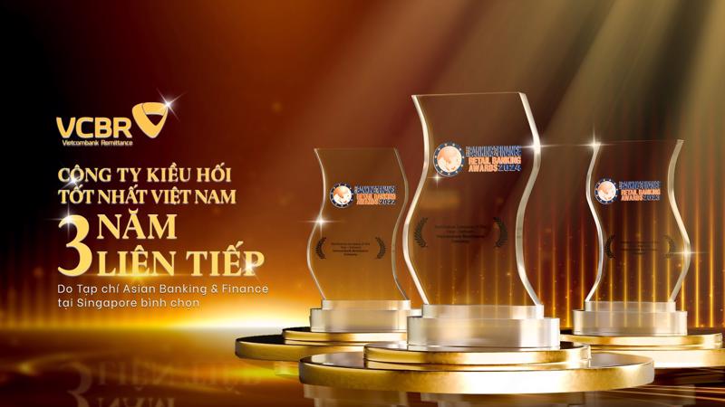 Vietcombank Remittance lần thứ ba liên tiếp vinh dự được tổ chức Asian Banking & Finance (ABF) trao tặng danh hiệu “Công ty Kiều hối tốt nhất Việt 1xbet desktop page”.