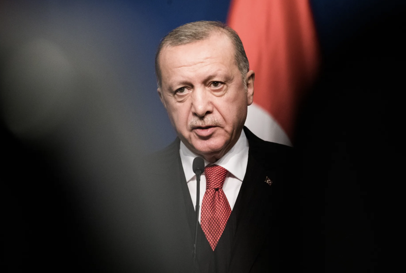 Tổng thống Thổ Nhĩ Kỳ Tayyip Erdogan - Ảnh: Bloomberg.