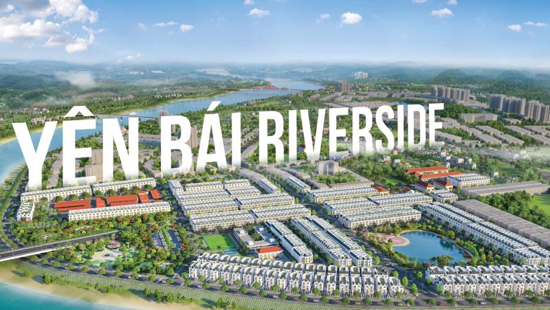 Phối cảnh 3D dự án Khu đô thị Yên Bái Riverside.