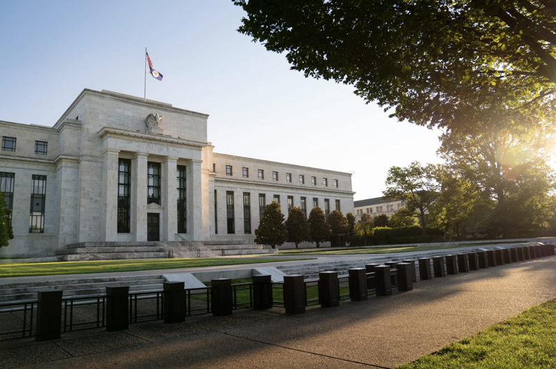 Tòa nhà trụ sở Fed ở Washington DC - Ảnh: Bloomberg.