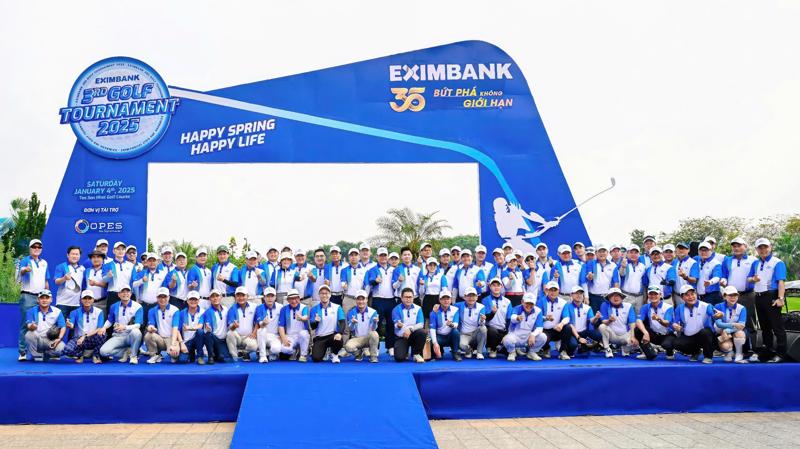 Giải Eximbank Golf Tournament 2025 - Lần thứ 3 tại sân golf Tân Sơn Nhất, TP. Hồ Chí Minh.