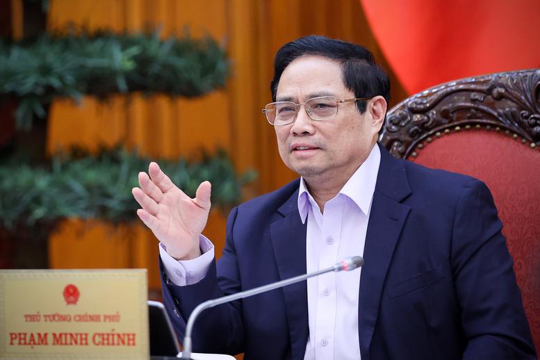 Prime Minister Pham Minh Chinh serves as head of the steering committee for international and regional financial centers. (Photo: VGP)