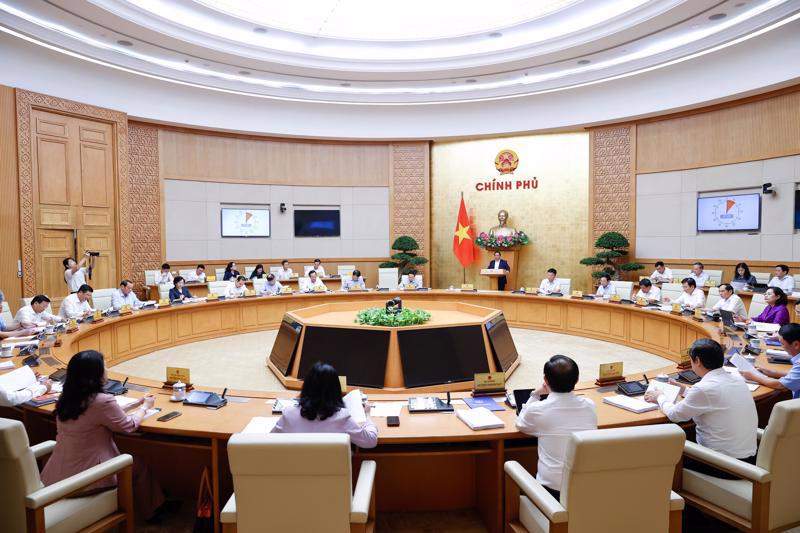 A monthly regular meeting of the Government. (Photo: VGP)