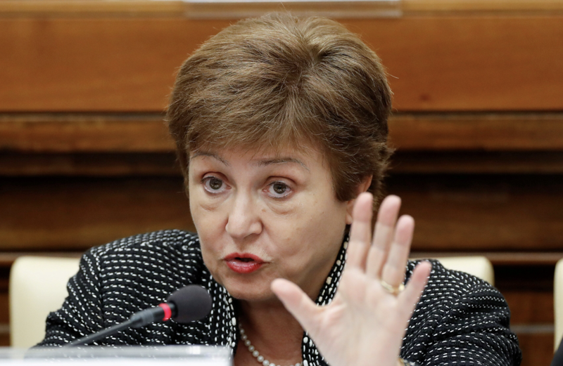 Tổng giám đốc IMF Kristalina Georgieva - Ảnh: Reuters.