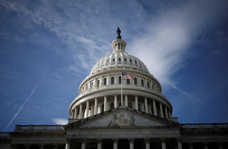 Tòa nhà Quốc hội Mỹ ở Capitol Hill, Washington DC - Ảnh: Reuters.