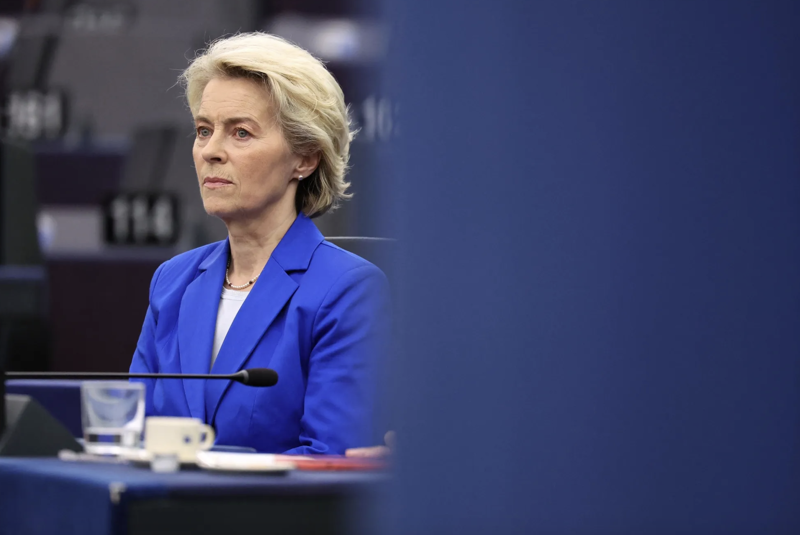 Chủ tịch EC Ursula von der Leyen - Ảnh: Bloomberg.