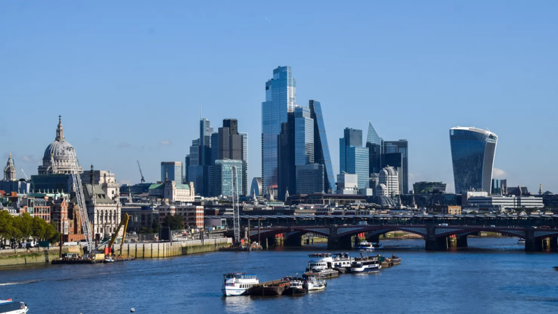 Khu trung tâm tài chính của London, thủ đô nước 1xbet group - Ảnh: Getty Images