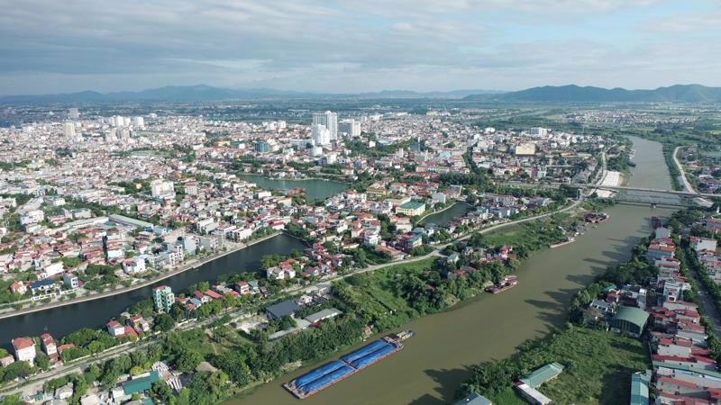 A view of Bac Giang city in Bac Giang province.