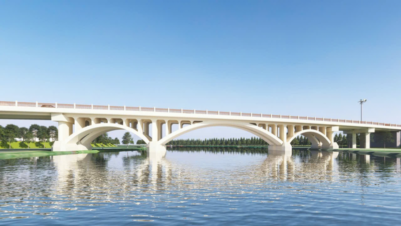 Rendering of Dai An Bridge