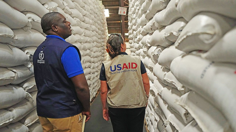 USAID đang đứng trước nguy cơ bị giải thể - Ảnh: AP