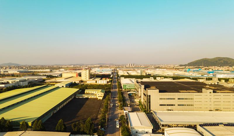 An industrial park in Bac Giang province. Photo: (bacgiang.gov.vn)