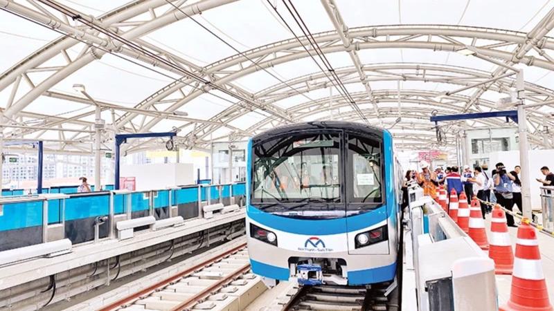 Tuyến metro số 1 Bến Thành - Suối Tiên. Ảnh: Market Times 