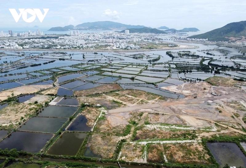 The planned area for Nha Trang urban project.