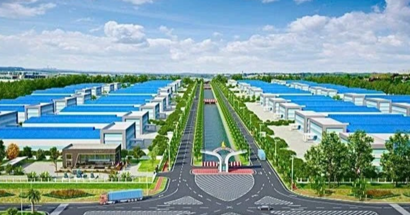 A rendering of Khanh Loi Industrial Cluster.