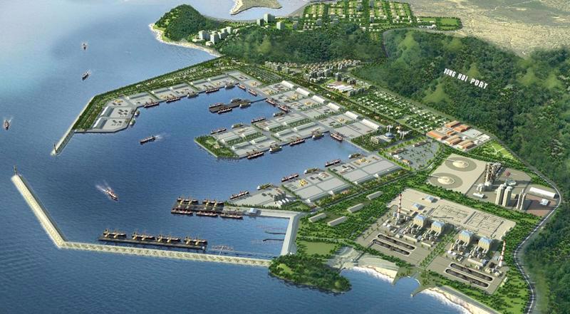 The planned area of the Quynh Lap LNG Thermal Power Plant project.