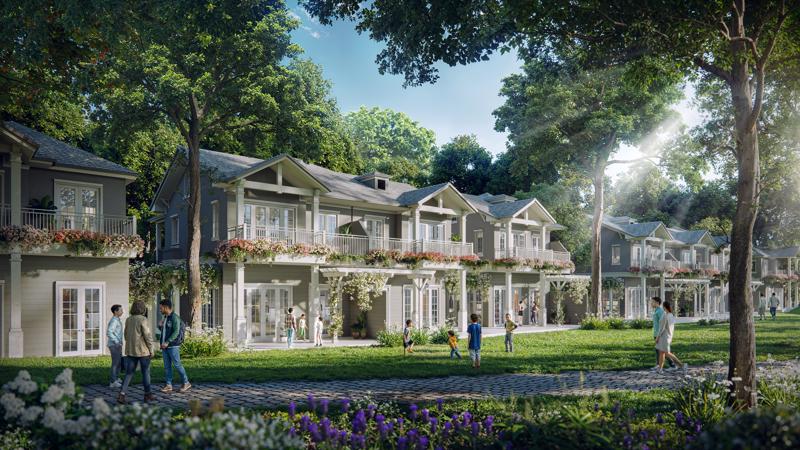 Eco Retreat có không gian trị liệu, phục hồi, tái tạo cho mọi thế hệ.