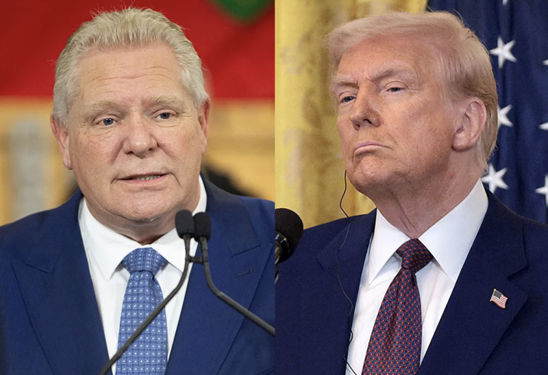 Thủ hiến Ontario Doug Ford (trái) và Tổng thống Mỹ Donald cac cuoc 1xbet.