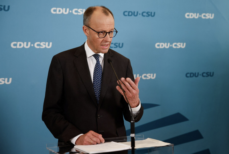 Chính trị gia Đức Friedrich Merz - Ảnh: Reuters.