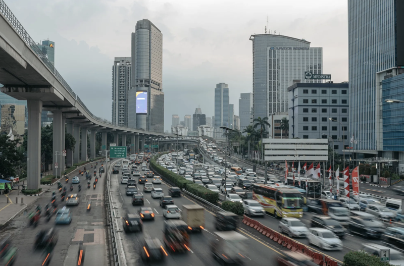 Thủ đô Jakarta của Indonesia - Ảnh: Bloomberg.