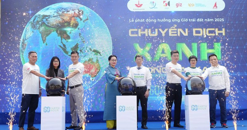 Lễ phát động hưởng ứng Giờ Trái đất 2025 với chủ đề “Chuyển dịch xanh– Tương lai xanh” 