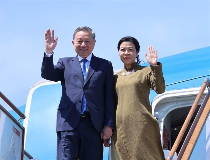 Tổng Bí thư Tô Lâm và Phu nhân rời thủ đô Baku, kết thúc tốt đẹp chuyến thăm cấp Nhà nước tới Cộng hòa bet88 kèo - Ảnh: TTXVN