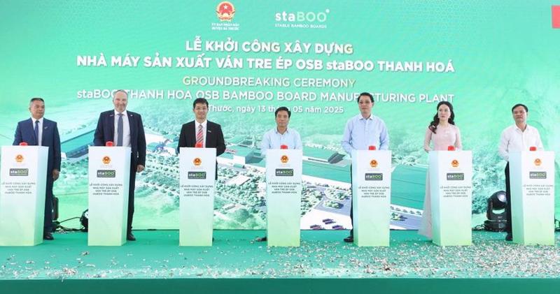 A groundbreaking ceremony for the project was held on May 13. 