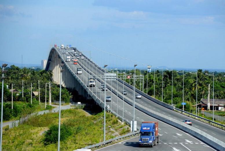 Cầu Long Thành trên tuyến cao tốc TP.HCM - Long Thành - Dầu Giây. Ảnh minh hoạ