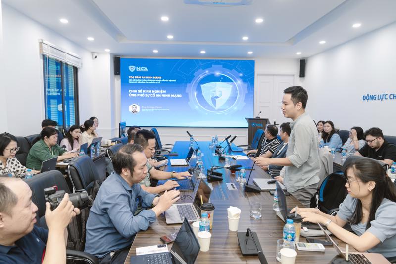 Tọa đàm “Mức độ trưởng thành của Doanh nghiệp, tổ chức Việt Nam trong việc sẵn sàng ứng phó các sự cố”.