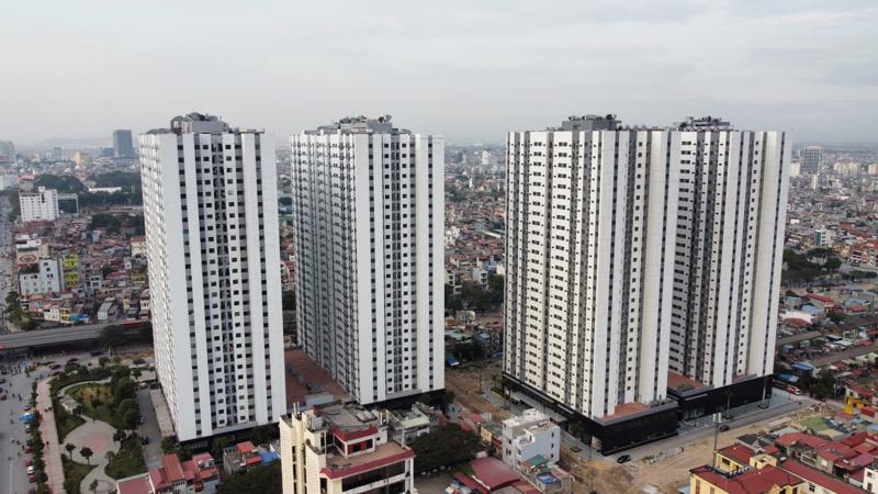 Các toà chung cư HH1, HH2, HH3, HH4 Đồng Quốc Bình thuộc tài sản công mới xây dựng được xác định có nhiều hộ thuê vi phạm