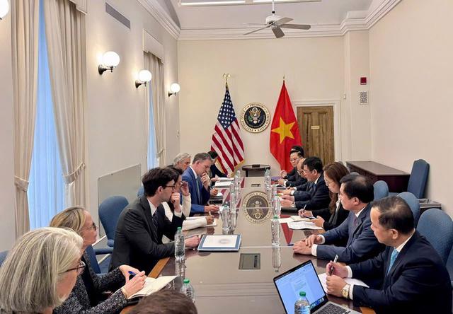 The second round of Vietnam - US negotiations on a reciprocal trade agreement, held in Washington D.C. from May 19 to 22. (Photo: VNA)