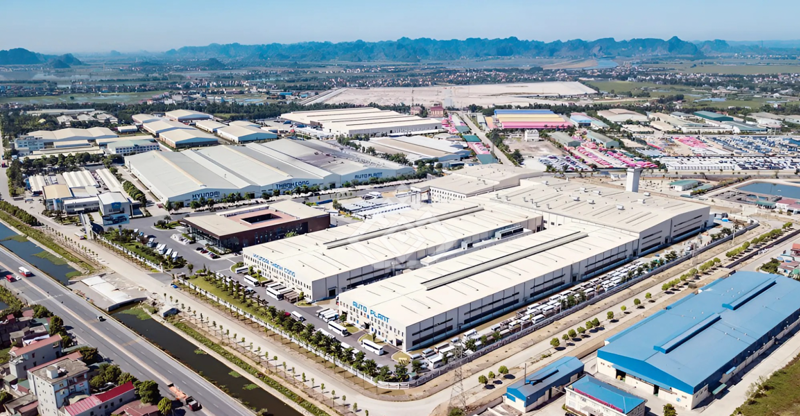 Gian Khau Industrial Park, Ninh Binh province.