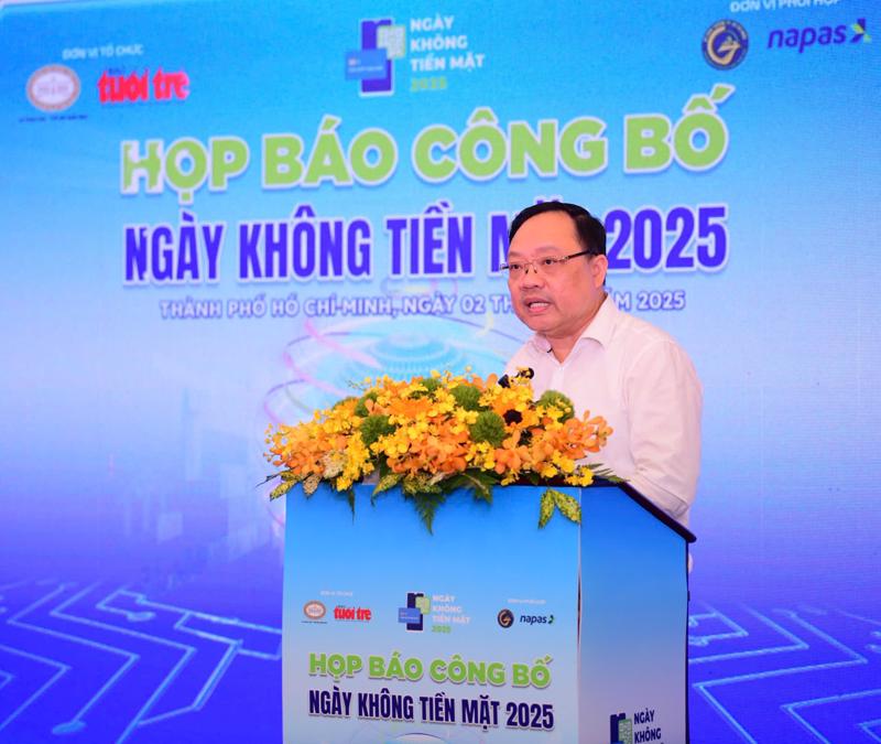 Ông Phạm Anh Tuấn, Vụ trưởng Vụ bet88 slot (Ngân hàng Nhà nước) chia sẻ tại buổi họp báo, chiều 2/6/2025.