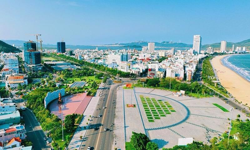 A view of Quy Nhon City, Binh Dinh province.