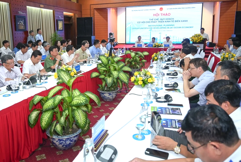 Hội thảo “Thể chế, quy hoạch - Cơ hội cho phát triển kèo nhà cái bet88 xanh” (Ảnh: Cục Biển và Hải đảo Việt Nam)