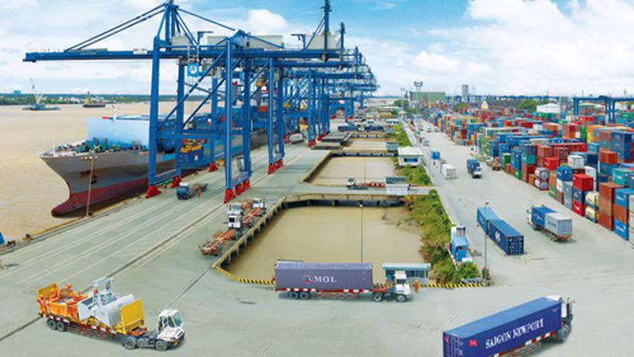 Hoạt động xuất nhập khẩu hàng hóa tại ICD Tân Cảng - Long Bình, tỉnh Đồng Nai. Ảnh minh họa.