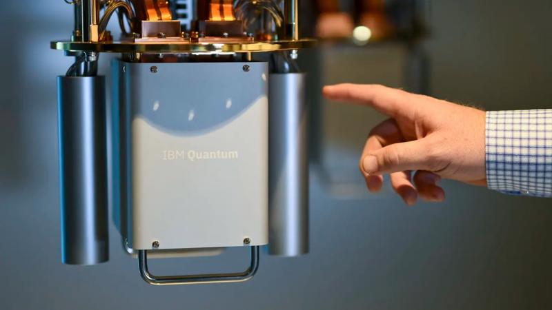Các bộ phận của IBM Quantum System Two tại Trung tâm nghiên cứu IBM Thomas J. Watson ở Yorktown Heights, New York