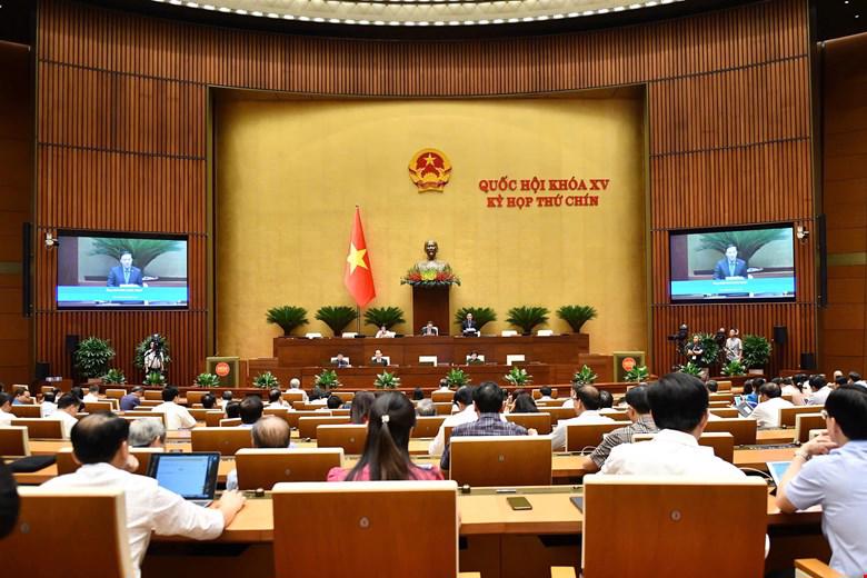 Quốc hội biểu quyết thông qua Nghị quyết của Quốc hội về việc sắp xếp đơn vị hành chính cấp tỉnh năm 2025.