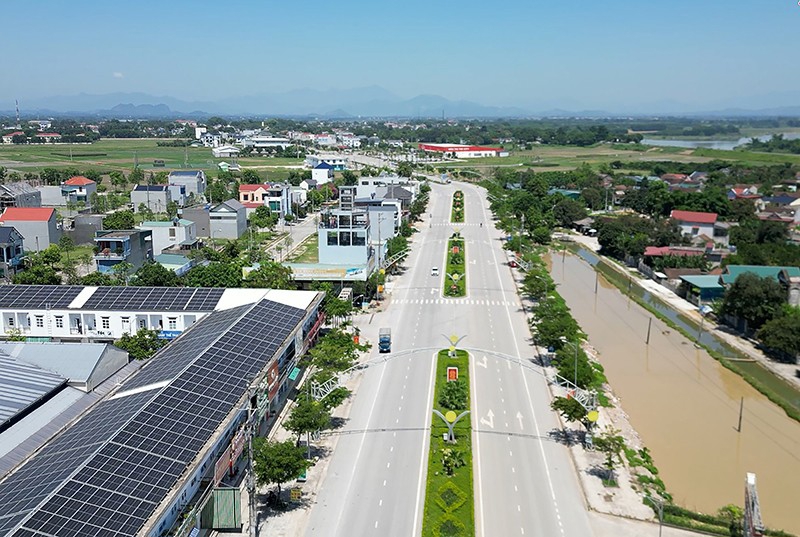 Cơ sở hạ tầng thị trấn Thọ Xuân, Thanh Hóa được đầu tư đồng bộ, tạo sức bật mới trong phát triển đô thị văn minh, hiện đại