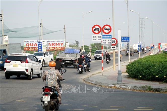 Nút giao Cầu Xuân Hoà. Ảnh: Quốc Dũng - TTXVN