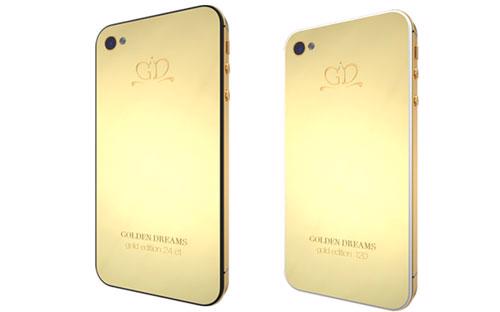 “Hâm nóng” iPhone bằng vàng, kim cương 1