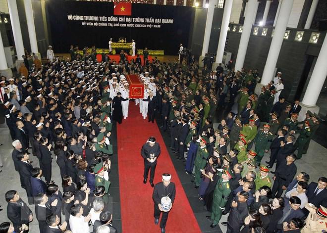Lễ truy điệu Chủ tịch nước Trần Đại Quang - Ảnh 6.