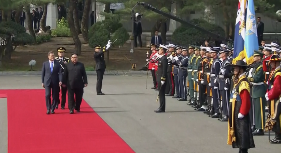 Toàn cảnh cuộc gặp thượng đỉnh lịch sử Hàn-Triều - Ảnh 7.