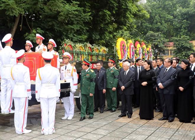 Lễ truy điệu Chủ tịch nước Trần Đại Quang - Ảnh 10.