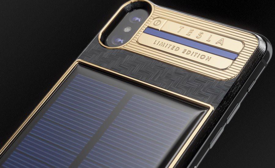 iPhone X Tesla dùng pin năng lượng mặt trời giá hơn 4.000 USD - Ảnh 2.